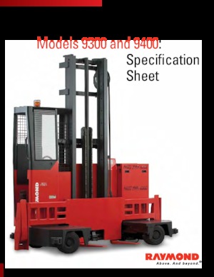 Electric Sideloaders RAYMOND 9300 - SLR20TT