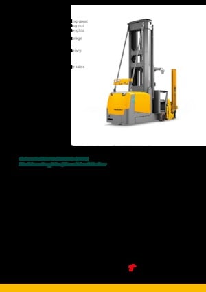 Turret trucks Jungheinrich EKX 516a