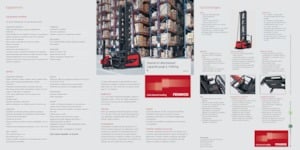 Turret trucks Linde K - 1,5 t