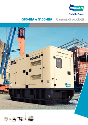 Diesel Power Generators Doosan G100-IIIA 