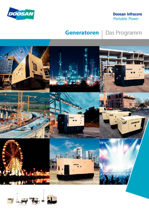 Diesel Power Generators Doosan G100-IIIA 