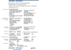 Diesel Power Generators GenSet MPM 20/600 P