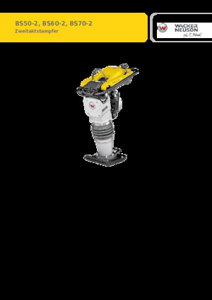 Gasoline and Diesel Rammers Wacker Neuson BS50-2 11