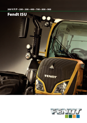 2WD Tractors Fendt 207 V Vario