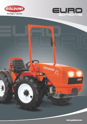 2WD Tractors Goldoni Euro 40 RS EVO