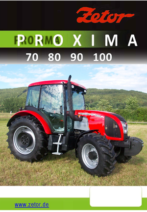 4WD Tractors Zetor Proxima 100 HR