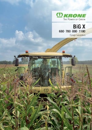 2WD Forage Harvesters Krone BiG X 780
