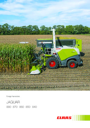 2WD Forage Harvesters Claas Jaguar 850