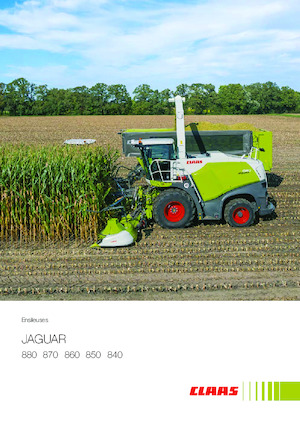 2WD Forage Harvesters Claas Jaguar 850