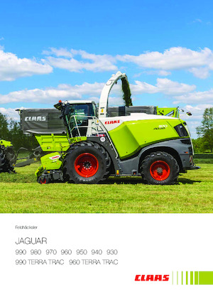 Yem biçerdöverleri 2-wd Claas Jaguar 960