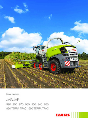 Yem biçerdöverleri 2-wd Claas Jaguar 960