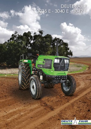 2WD Tractors DEUTZ-FAHR 3035 E