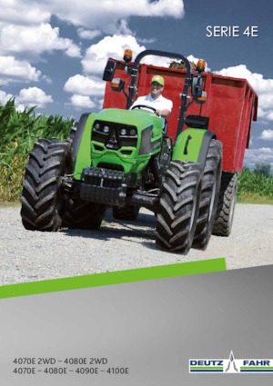 2WD Tractors DEUTZ-FAHR 4080 E