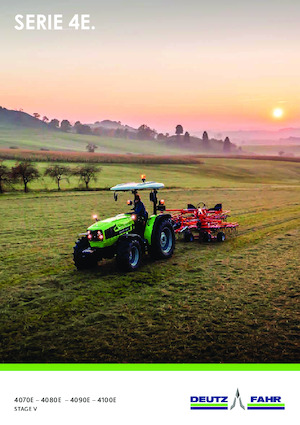 Arka tekerlekli traktörler DEUTZ-FAHR 4080 E