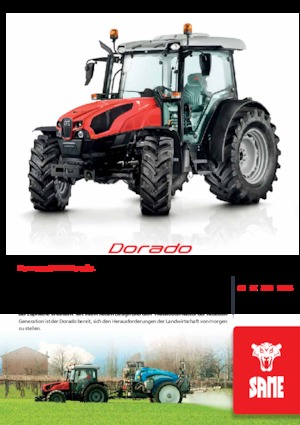4WD Tractors SAME Dorado 90.4 
