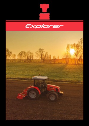 2WD Tractors SAME Explorer 100 MD 