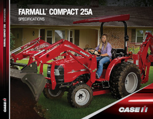 Arka tekerlekli traktörler Case IH Farmall Compact 25A