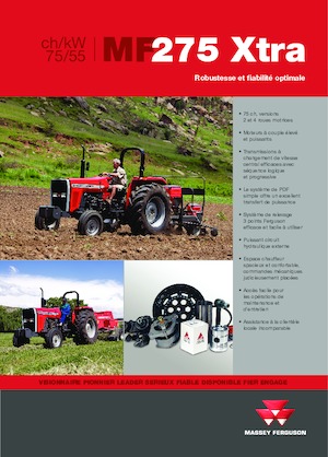 2WD Tractors Massey Ferguson MF 275 Xtra