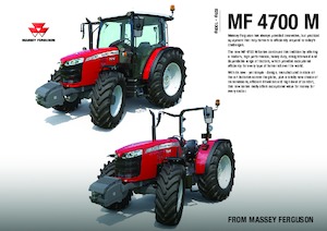 2WD Tractors Massey Ferguson MF 4708 M