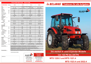 4WD Tractors Belarus 1220.3