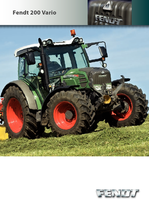 4WD Tractors Fendt 211 F Vario