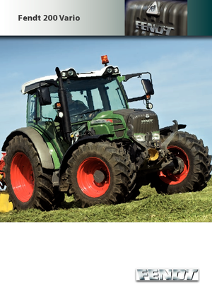 4WD Tractors Fendt 211 F Vario