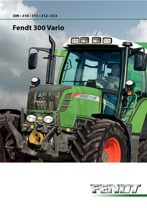 4WD Tractors Fendt 312 Vario