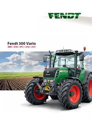 4WD Tractors Fendt 309 Vo Vario