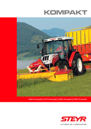 4WD Tractors Steyr 4075 Kompakt Basis