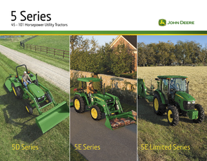 4WD Tractors John Deere 5065E