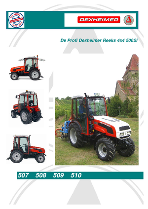 4WD Tractors Dexheimer 510 Si