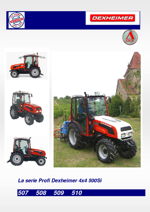4WD Tractors Dexheimer 510 Si