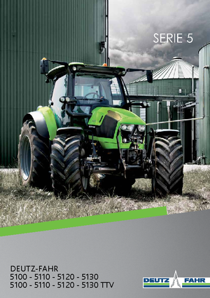 4WD Tractors DEUTZ-FAHR 5110 TTV DT