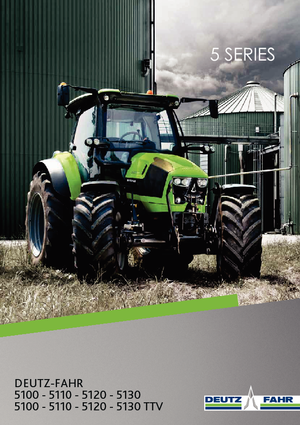 4WD Tractors DEUTZ-FAHR 5110 TTV DT