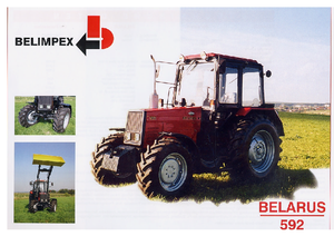 4WD Tractors Belarus 592