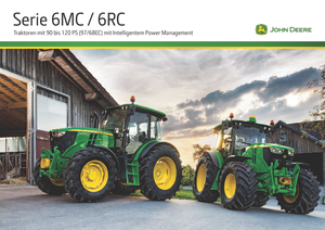 4WD Tractors John Deere 6100 RC