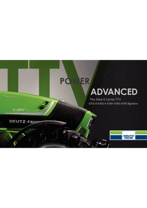 4WD Tractors DEUTZ-FAHR 6150.4 Agrotron TTV