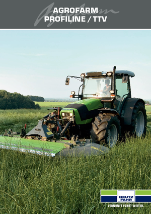 4WD Tractors DEUTZ-FAHR Agrofarm 430 TTV
