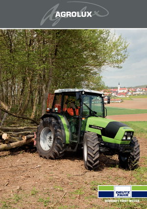 Traktörler 4wd DEUTZ-FAHR Agrolux 320