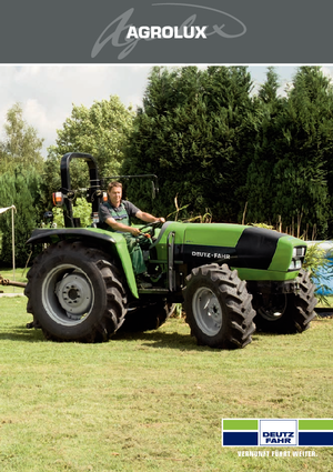 Traktörler 4wd DEUTZ-FAHR Agrolux 75