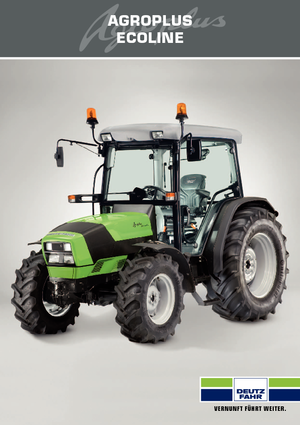4WD Tractors DEUTZ-FAHR Agroplus 310 Ecoline DT