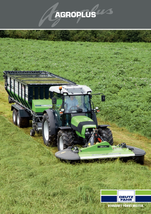 4WD Tractors DEUTZ-FAHR Agroplus 410 DT