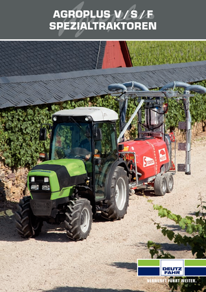 4WD Tractors DEUTZ-FAHR Agroplus S 410 GS DT