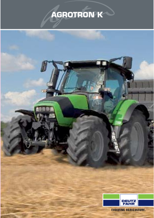 Traktörler 4wd DEUTZ-FAHR Agrotron K 610 Profiline DCR