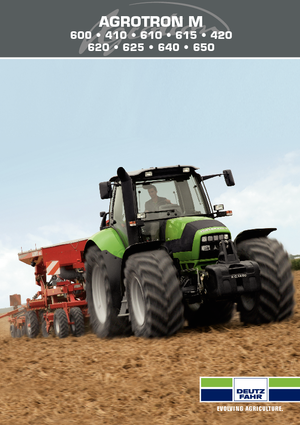4WD Tractors DEUTZ-FAHR Agrotron M 420 DCR