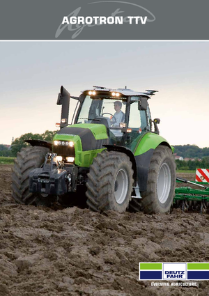 4WD Tractors DEUTZ-FAHR Agrotron TTV 620 DCR