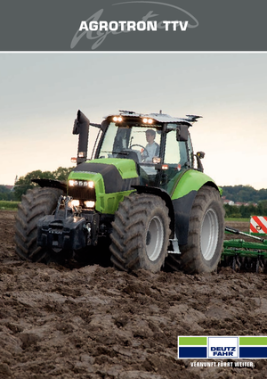 4WD Tractors DEUTZ-FAHR Agrotron TTV 620 DCR