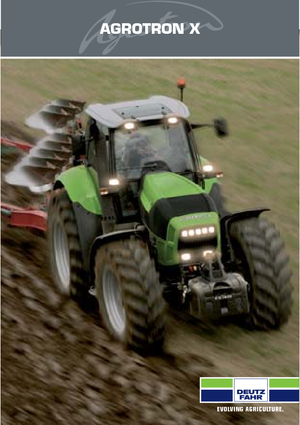 4WD Tractors DEUTZ-FAHR Agrotron X 710 DCR