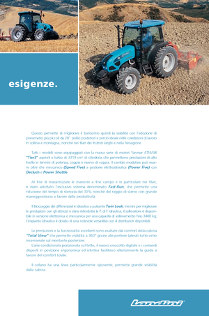 Traktörler 4wd Landini Alpine 70 GT