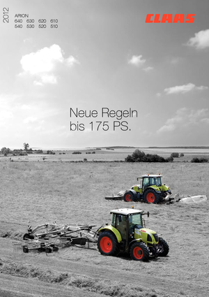 4WD Tractors Claas Arion 630